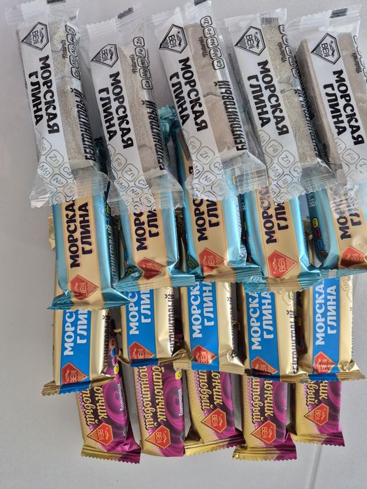 Морской  глины .