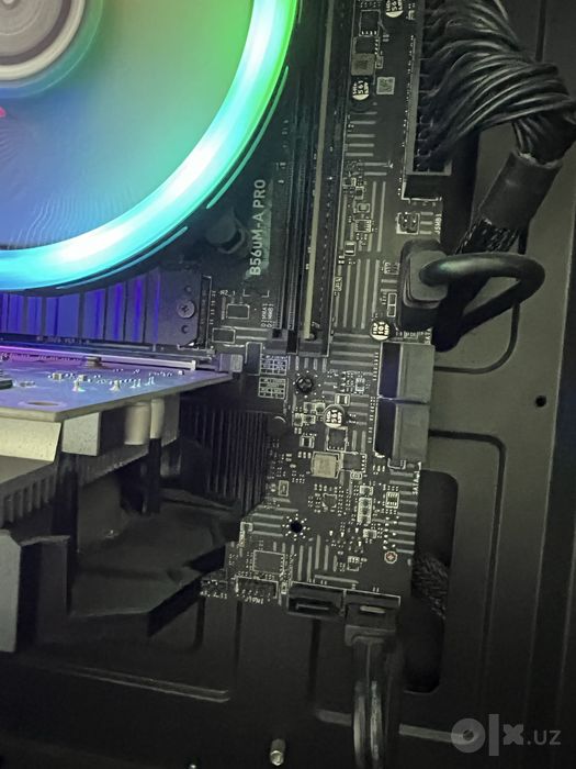 Системный блок i3-10100F, RX 550, SSD+HDD ОЗУ 8GB