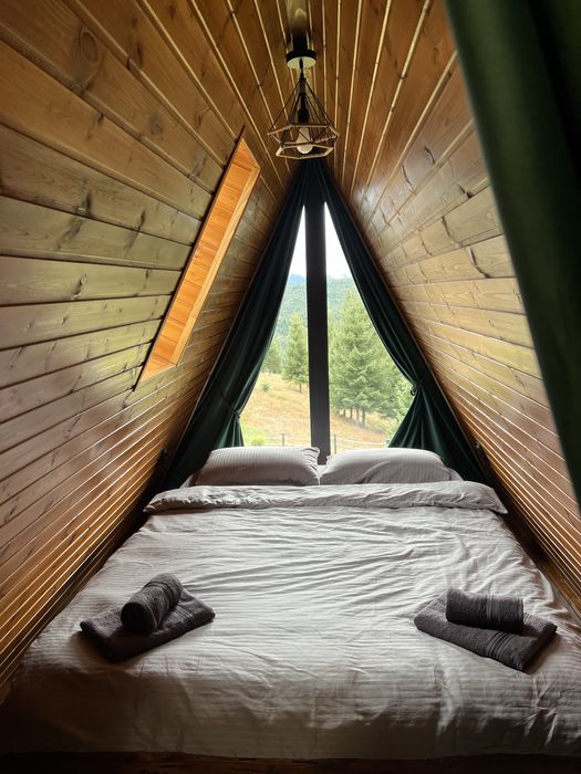 Cabana  Gray A-Frame de inchiriat‼️