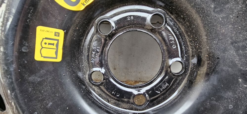 Roata rezerva slim Opel Insignia