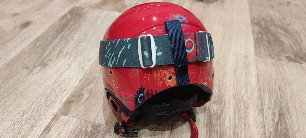 ски каска Roxy с очила за момиче 52 см