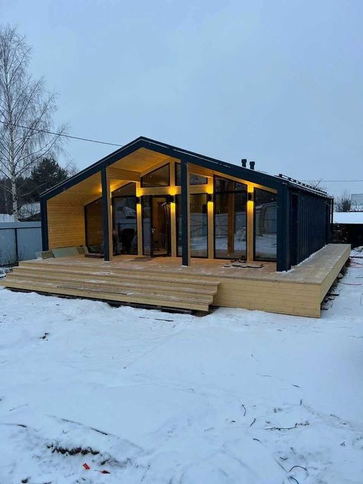 Барнхаусы, Двухэтажные бархаусы под ключ