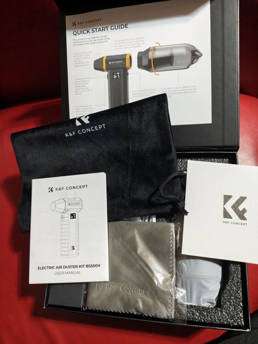 Мини духалка и прахосмукачка  K&F CONCEPT