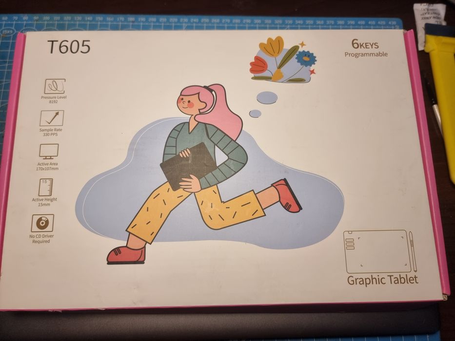 Graphic Tablet T605 графичен таблет