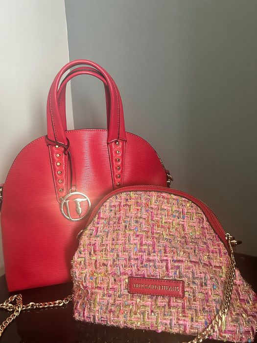 Дамска чанта Trussardi 2 в 1 чисто нова