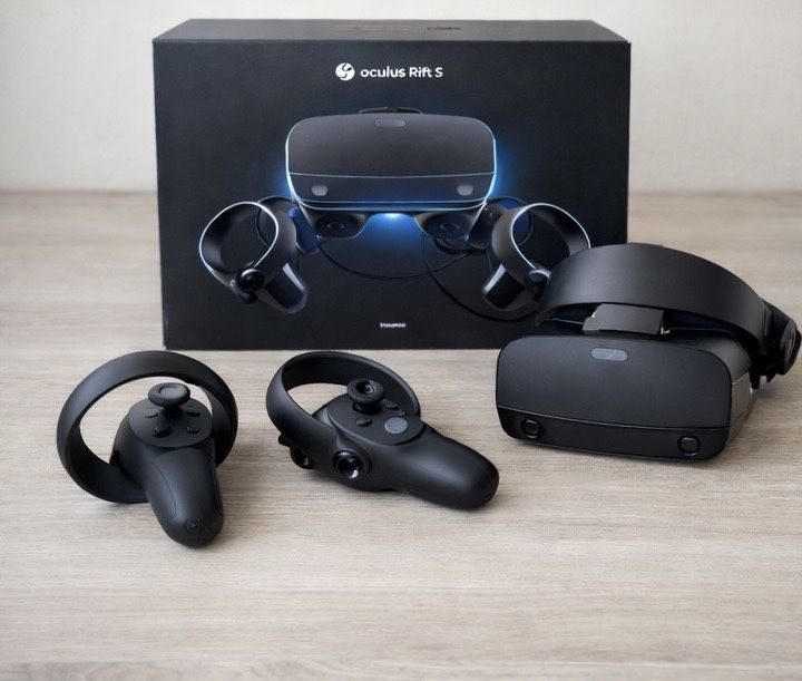 VR Oculus Rift S – stare foarte bună + cutie + adaptor DisplayPort