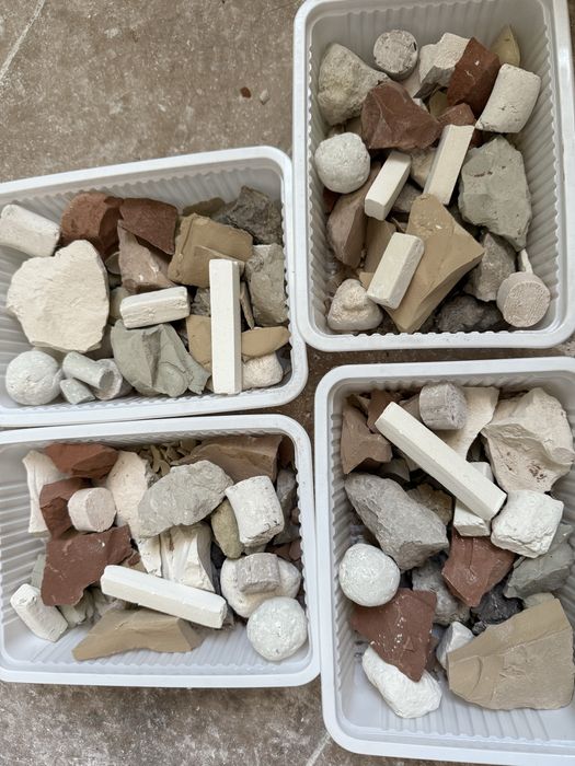 Пищевой мел и глина