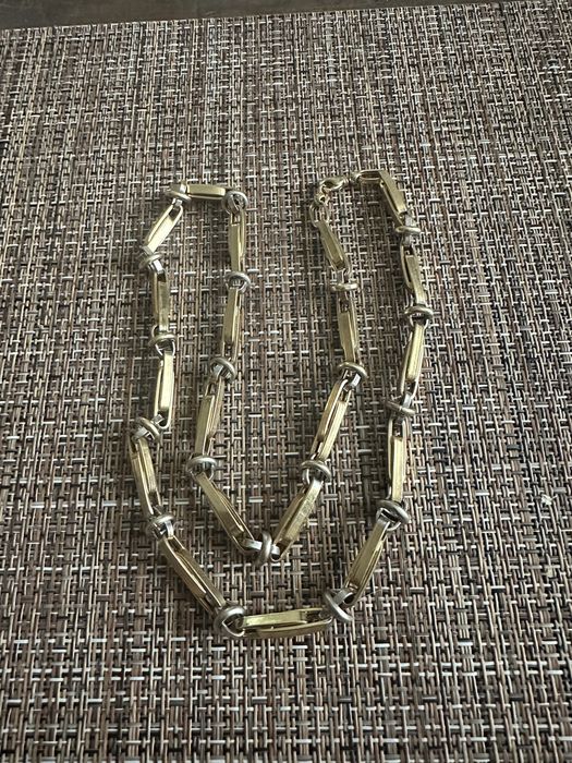 Златен синжир (бяло и жълто злато 14к)