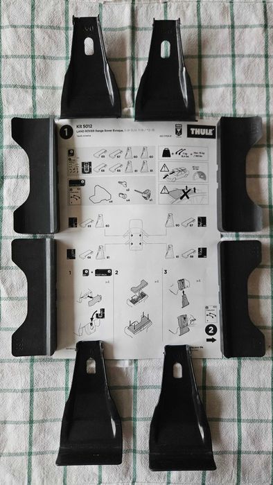 Разчиствам ползвани Thule компоненти