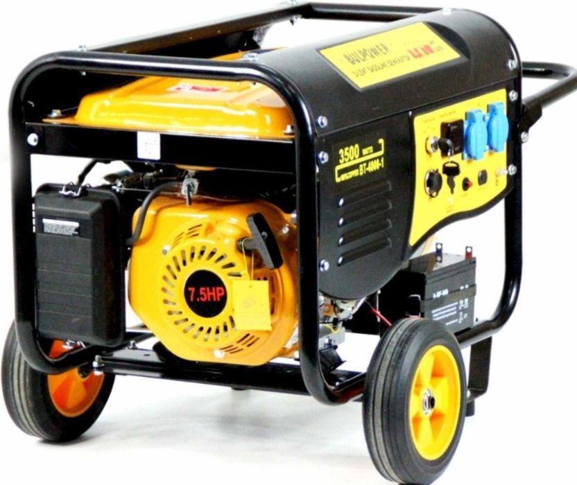 Генератор за ТОК BP 3.5 KW BULPOWER монофазен Бензин Газ