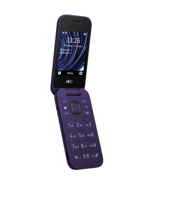 Telefon mobil Nokia 2660 Flip, Dual SIM, 4G, Violet