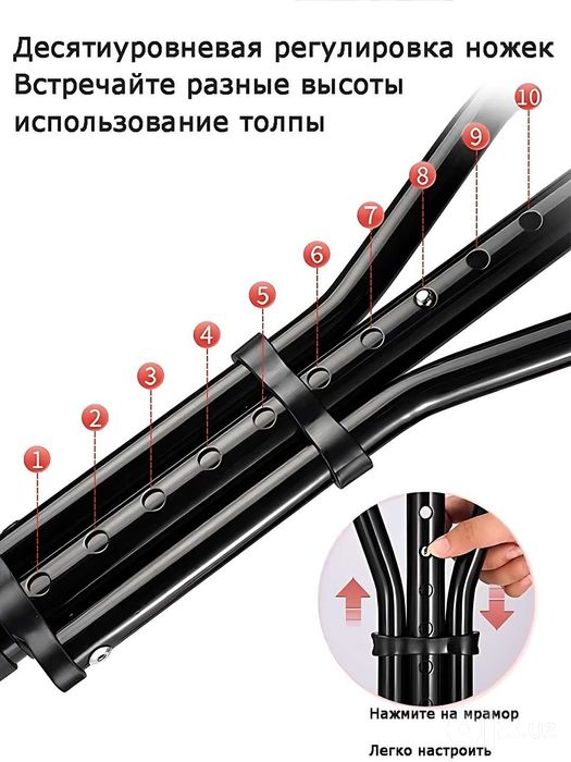 Костыль подмышечный с амортизатором AX-06 №2