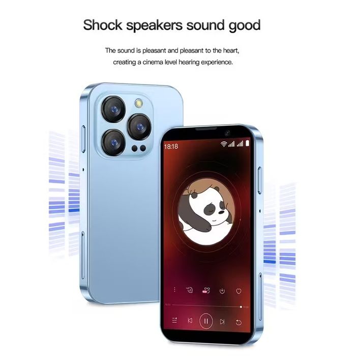 Мини телефон XS18Pro – 2GB RAM, 16GB, Слот за 2 SIM карти