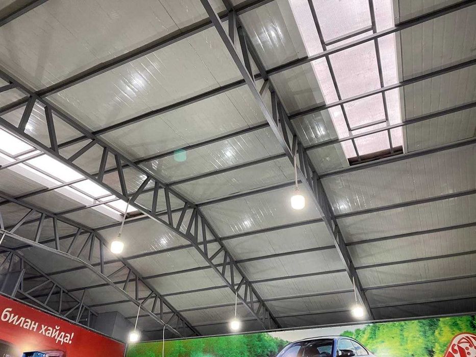 СЭНДВИЧ-ПАНЕЛИ стеновые/кровельные. Sendvich panel Tom va devor uchun