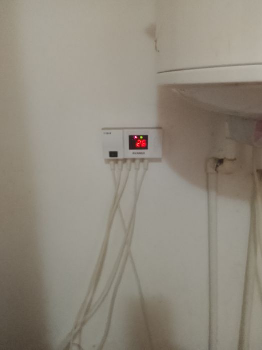 Centrala pe lemne și boiler!