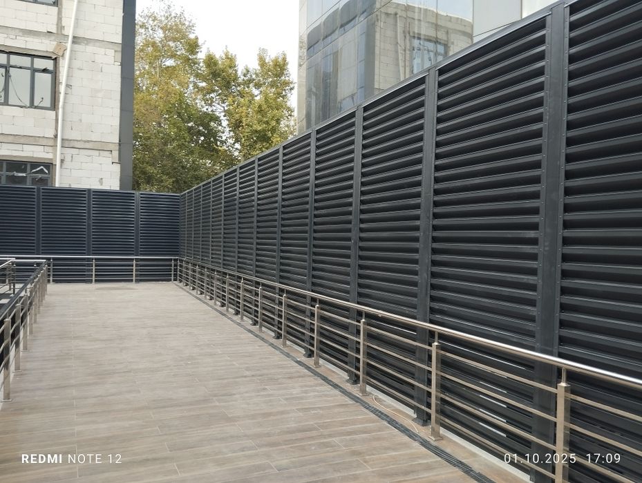 Жалюзи забор ограждения