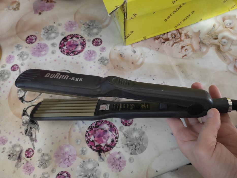 Утюжок гофре для волос срочно