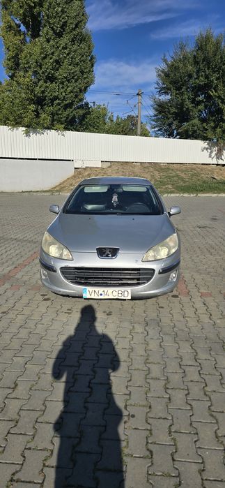 Peugeot 407 2.0 HDi (136 CP) – 2006 – Piele neagră, Întreținută