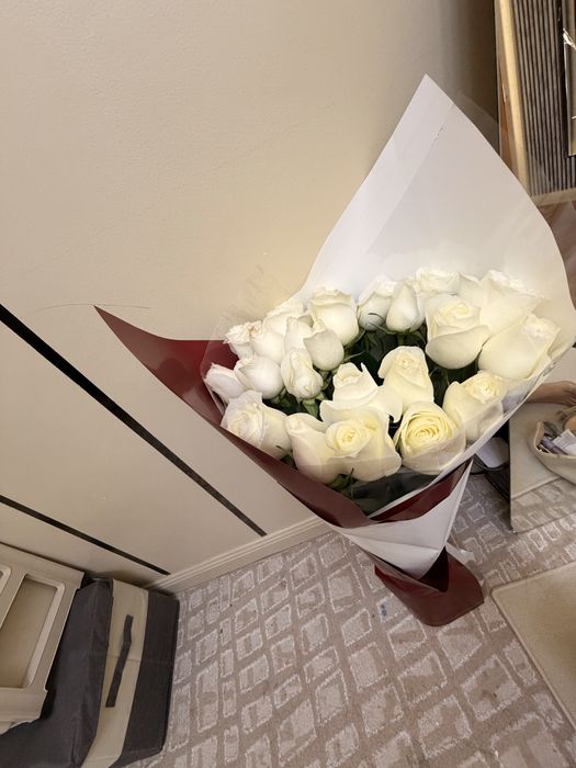 Роза 25штук метровый