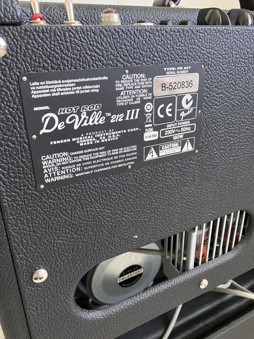 Fender Hot Rod Deville 2x12