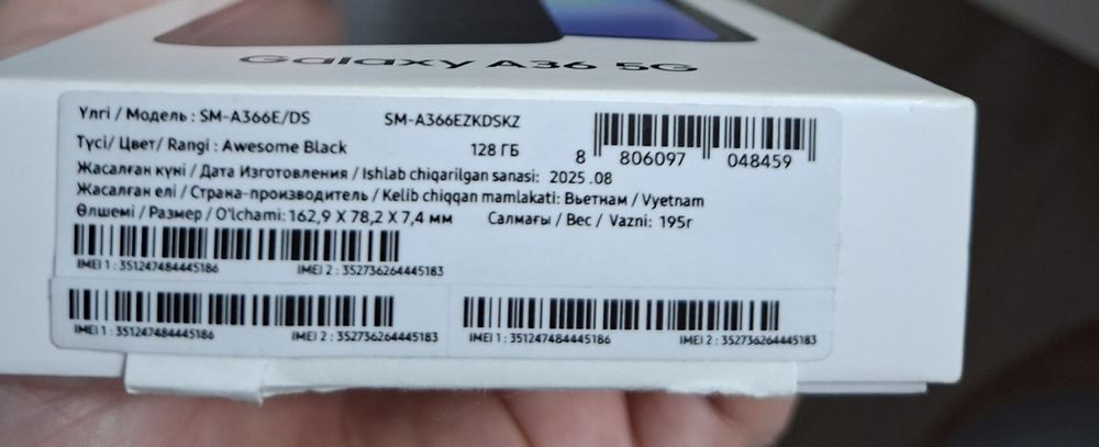 Samsung A36 128gb