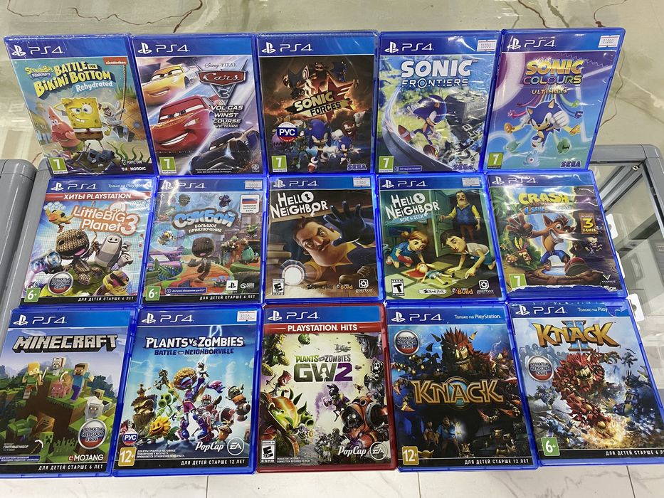 Игры диск детские для Playstation 4 и 5