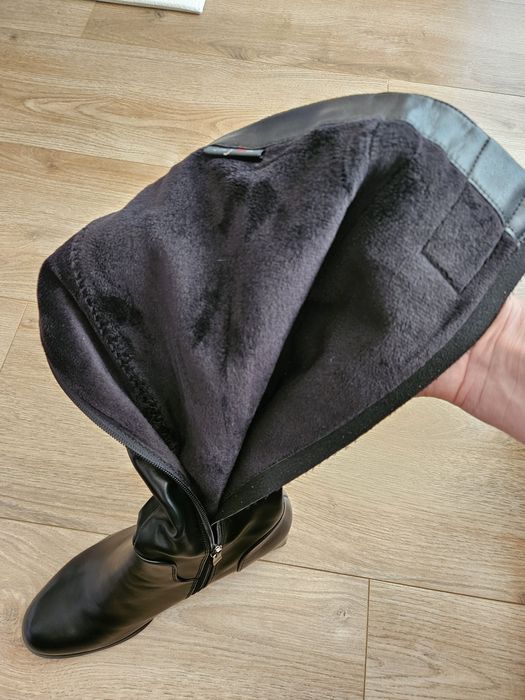 Черни дамски ботуши