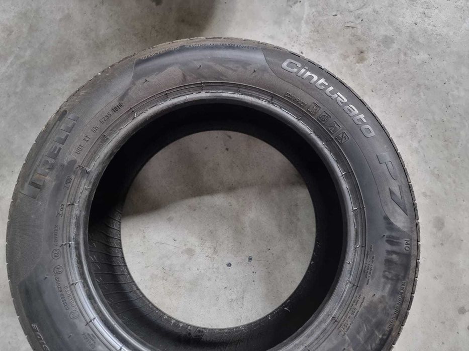 4 Anvelope VARA 225.55.16 "Pirelli" ; stare foarte buna