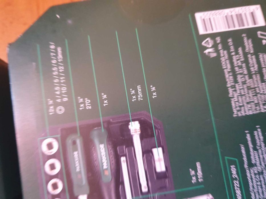 Trusa biti cu clicket 1/4 si tubulare Euri