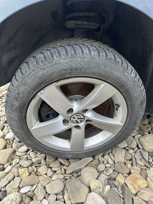 Set Roti Aliaj 5x112 r16 Vag cu anvelope M+S