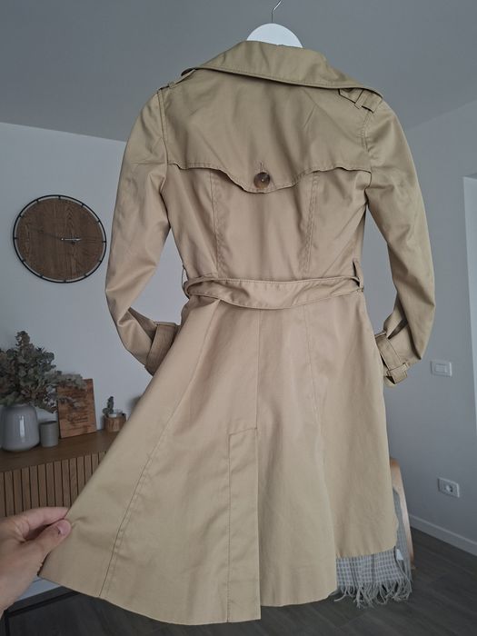 Trench H&M  bej mărimea 34