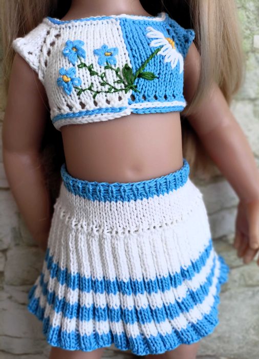 Летен комплект за кукла Гьоц