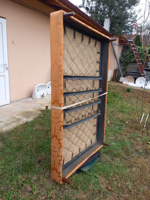 Pat din lemn masiv 195/120,cm
