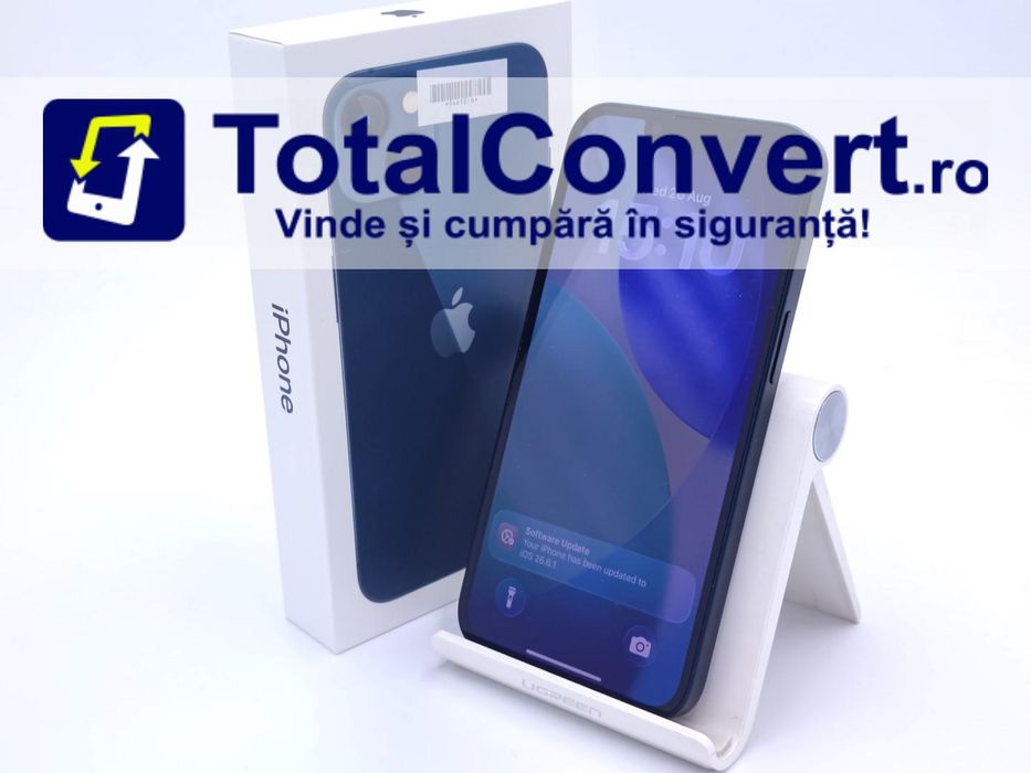 Apple iPhone 13 128GB Midnight 4GB Single, Garantie 24 luni | #D94652