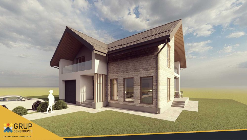 Proiect complet pentru casă – Arhitectură | Structură | Instalații