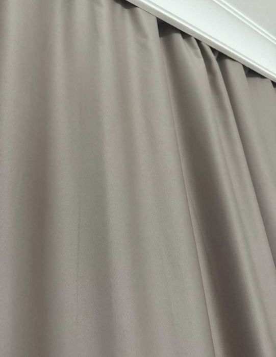 Блекаут завеси в светло бежов  цвят