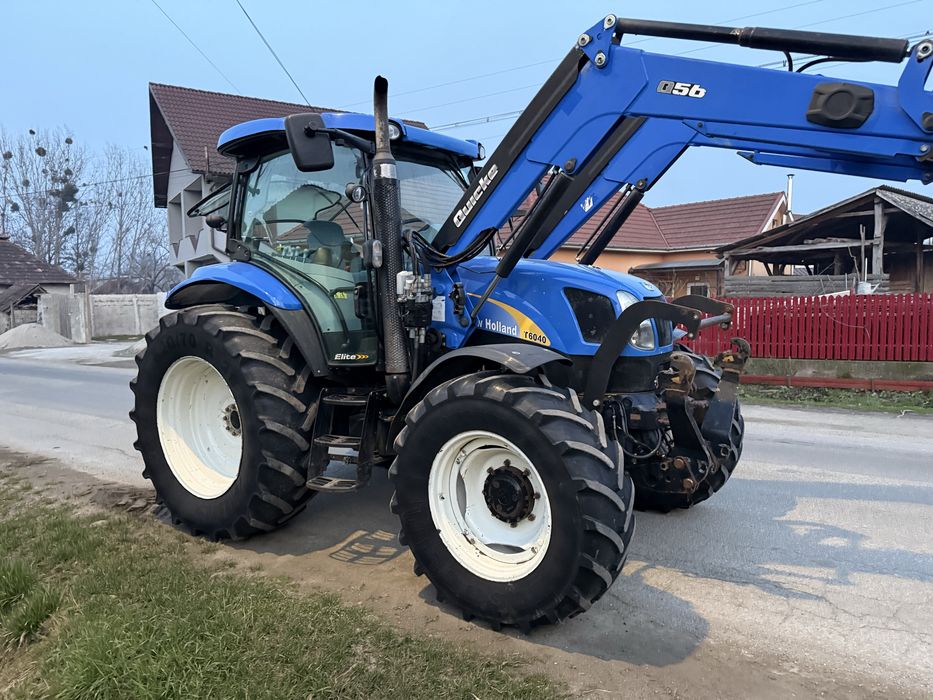 Vând tractor new holland T6040 cu încarcator frontal