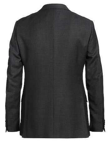Sacou blazer de lux 52 XL Pal Zileri lana luxury 100 % gri inchis