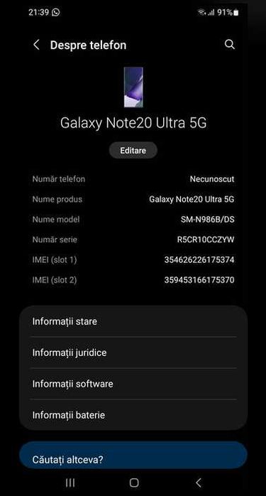 Samsung Galaxy Note 20 Ultra 5G