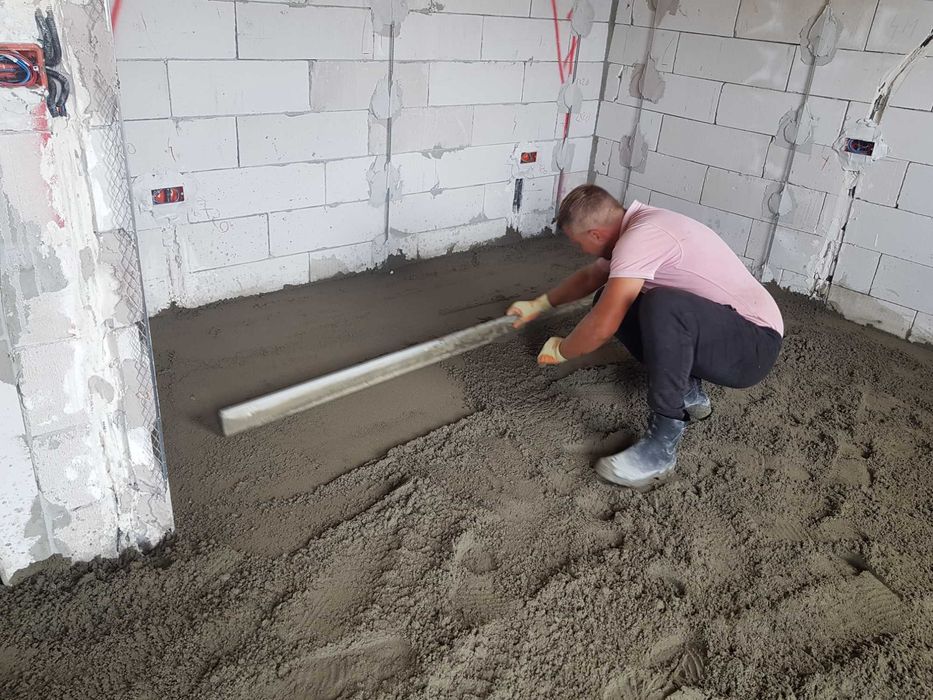 Șapă mecanizată elicopterizata 13lei mp/tencuială mecanizată