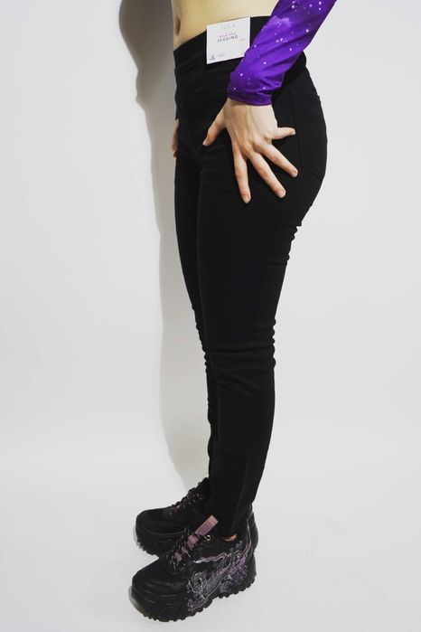 Jeggings cu talie inalta George Denim High Rise Jeggings 36