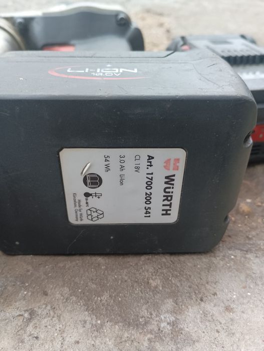 Wurth такъламит набатерии