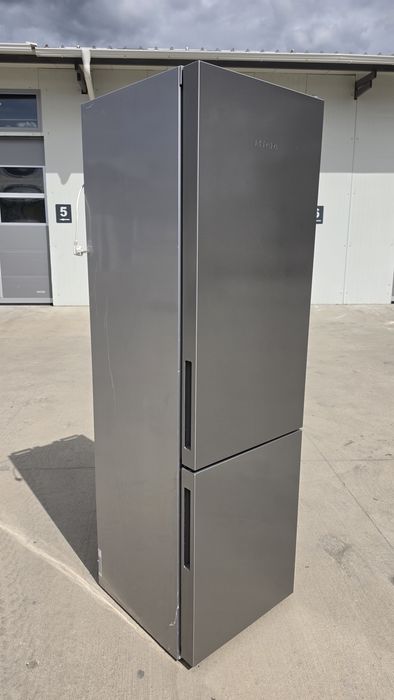 Хладилник с фризер Miele inox