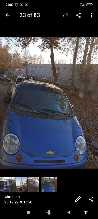 Matiz mx arenda xalol