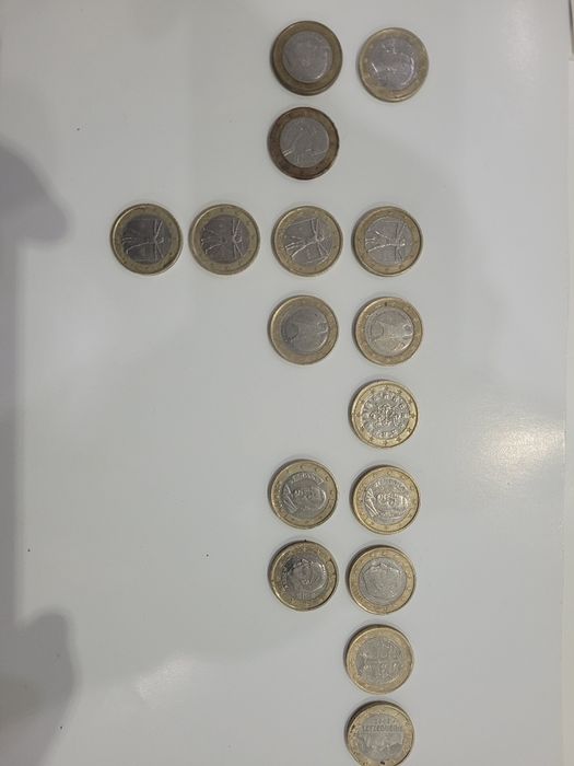 Vand monede 1-2euro an 2002