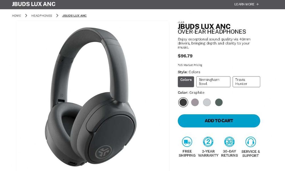 Casti JLab JBuds Lux ANC Noi