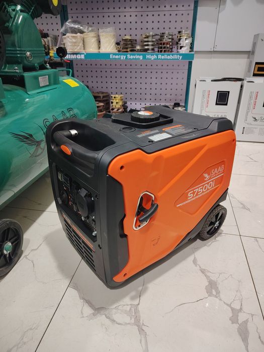 Generator dvijok  генератор бесшумный инвертор движoк  5кв АВР