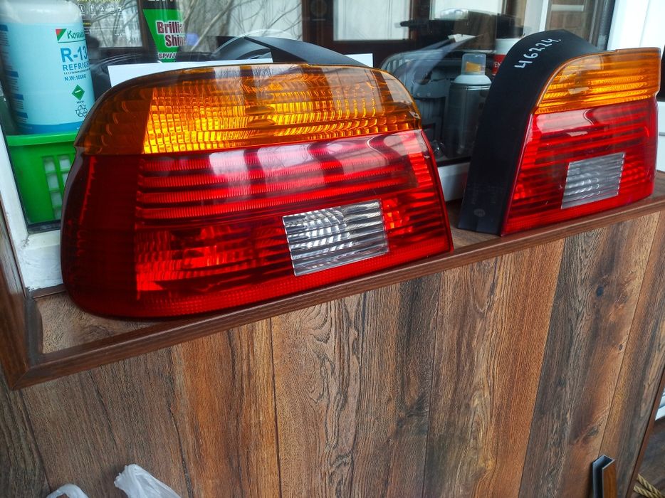 Фонари задние на BMW E39 рест.