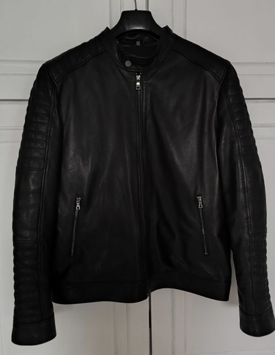 Мъжко яке от естествена кожа