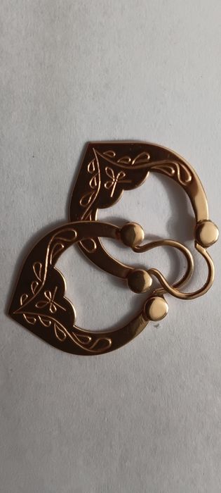 Золотые серьги 583 СССР